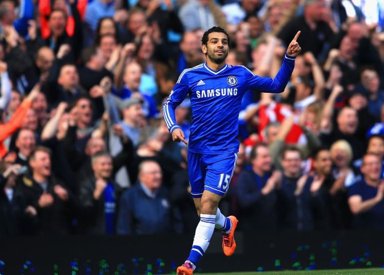 محمد صلاح على ملعب تشيلسي محمد صلاح مع ليفربول ضد تشيلسي