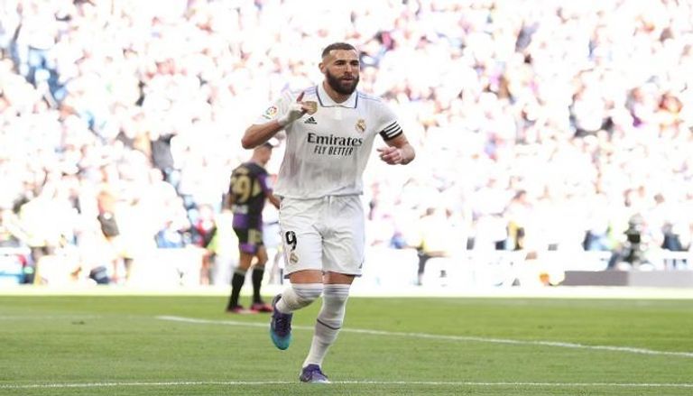 كريم بنزيما مهاجم ريال مدريد كريم بنزيما