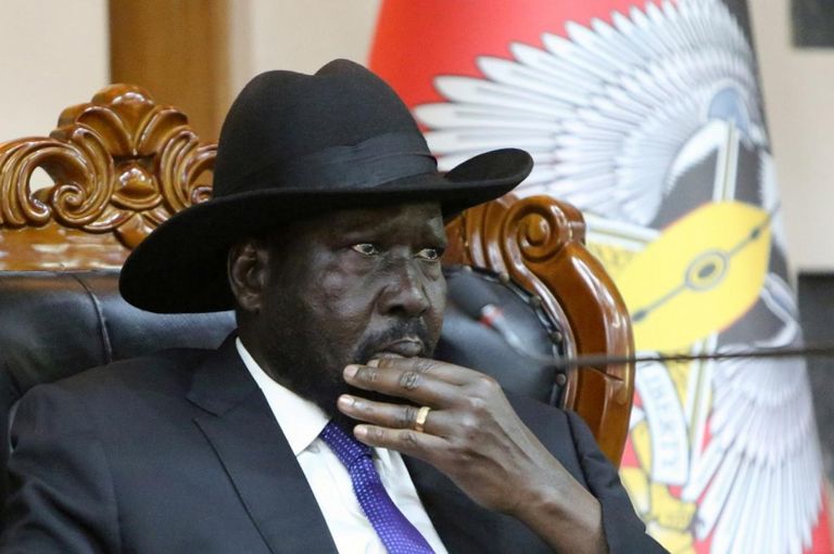 رئيس جنوب السودان سلفا كير ميارديت مظاهرات مناهضة لفرنسا في بوركينا فاسو - أرشيفية