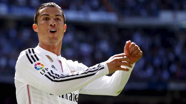 احتفال كريستيانو رونالدو