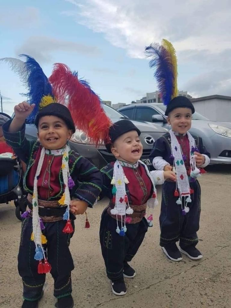 محتفلون بعيد أكيتو عند مناطق شمال العراق