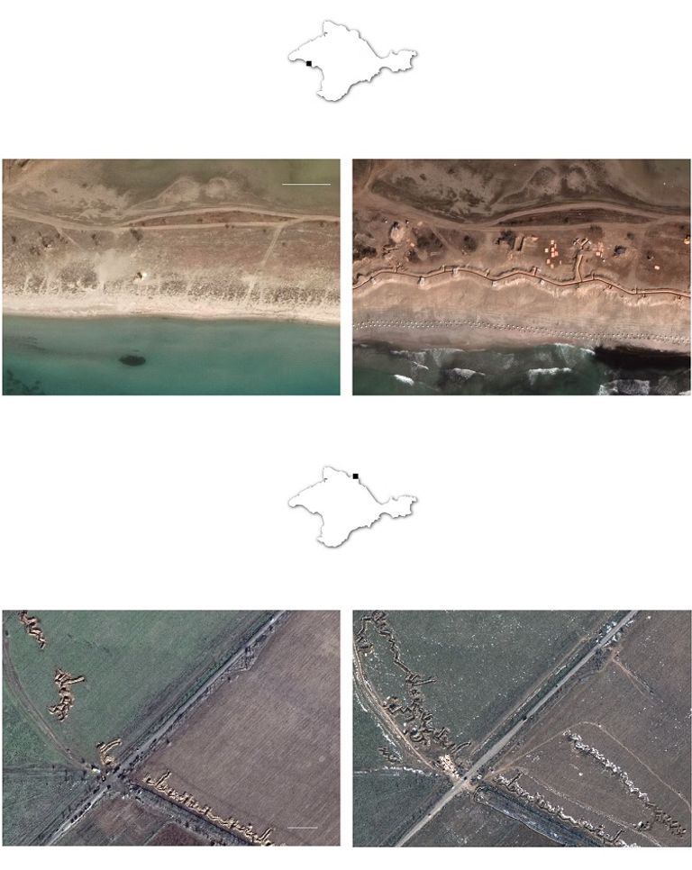 مركبات عسكرية روسية في القرم