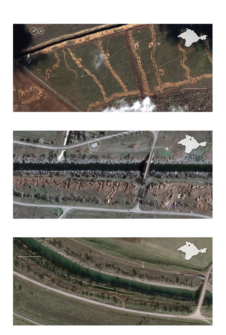 مركبات عسكرية روسية في القرم
