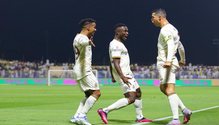 لاعبو النصر السعودي
