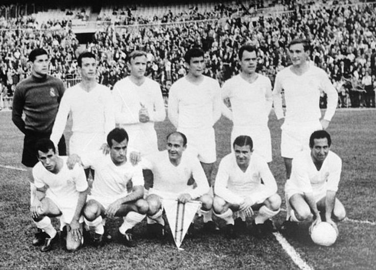 ريال مدريد في موسم 1963-1964 بيب جوارديولا وتشافي هيرنانديز