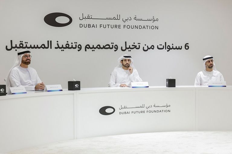 الشيخ حمدان بن محمد بن راشد آل مكتوم، ولي عهد دبي رئيس المجلس التنفيذي