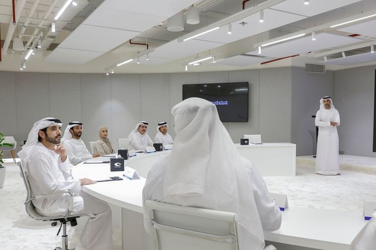 الشيخ حمدان بن محمد بن راشد آل مكتوم، ولي عهد دبي رئيس المجلس التنفيذي