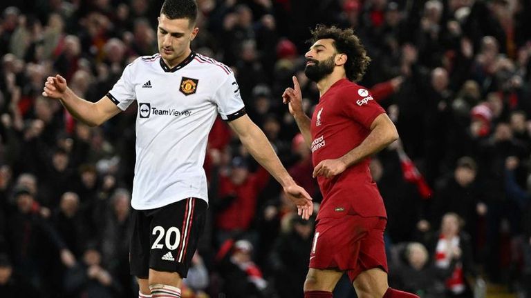 صلاح ضد مانشستر يونايتد محمد صلاح ضد مانشستر يونايتد