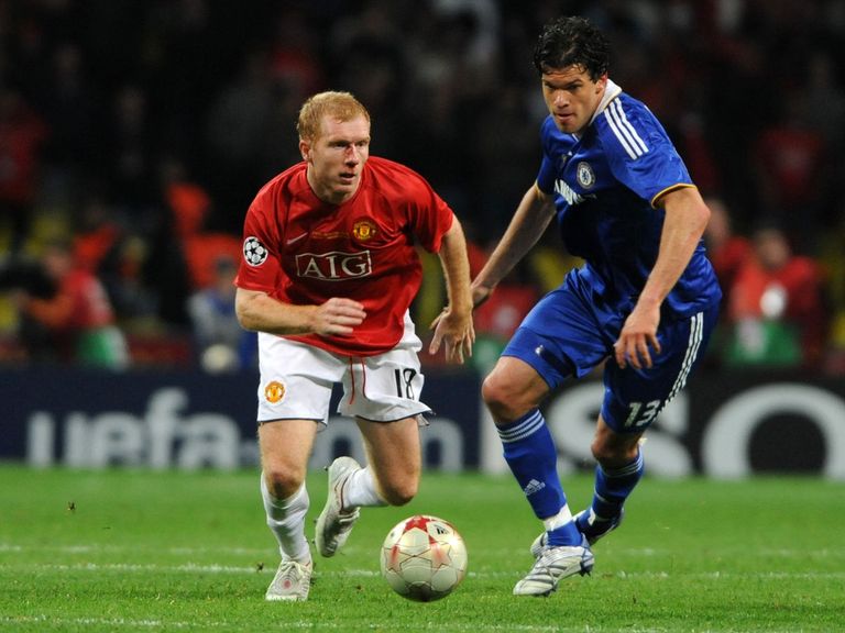 بالاك في نهائي دوري أبطال أوروبا 2008