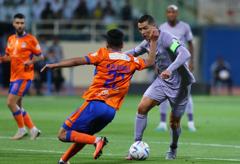 مباراة الفيحاء والنصر الاتحاد يتصدر الدوري السعودي