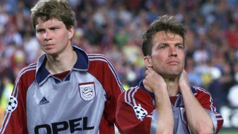 حسرة ماتيوس بعد نهائي 99 لوثار ماتيوس مع دوري أبطال أوروبا