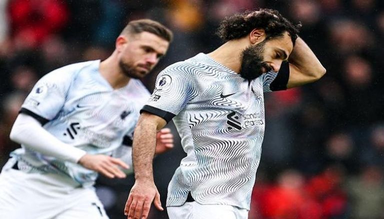 محمد صلاح نجم ليفربول بعد إهدار ركلة جزاء أمام أرسنال