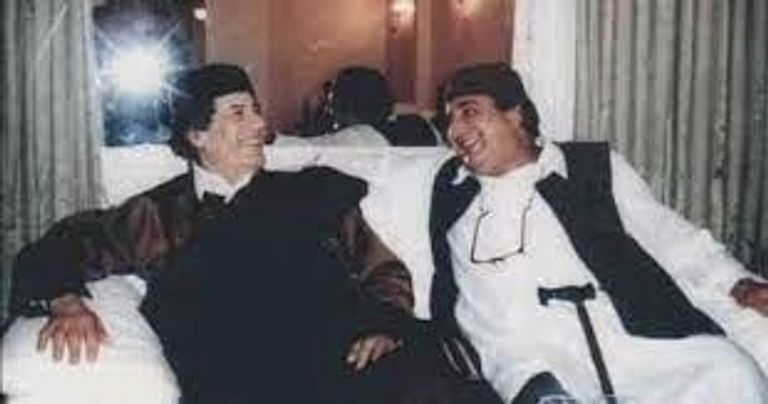 الزعيم الليبي الراحل معمر القذافي