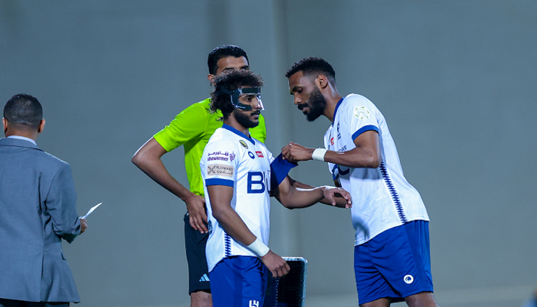 ياسر الشهراني من مباراة الهلال والباطن - الدوري السعودي