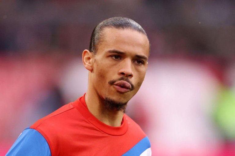 ساني في مباراة بايرن ميونخ وهوفنهايم