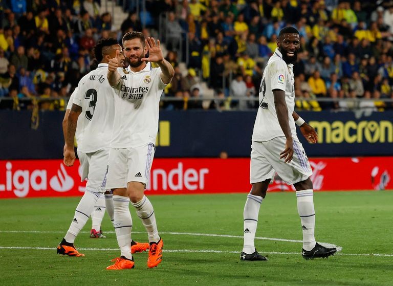 روديغير من مباراة ريال مدريد وقادش