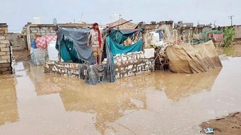 آثار كارثية للسيول باليمن- أرشيفية