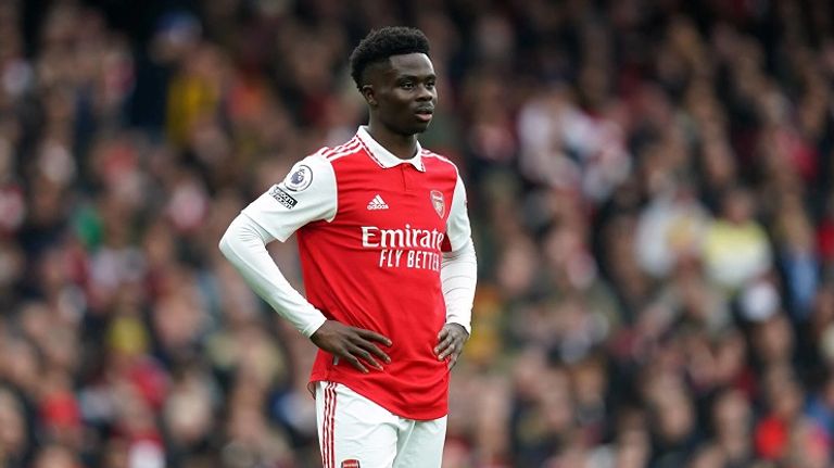 سعيد بن رحمة لاعب وست هام ضد أرسنال