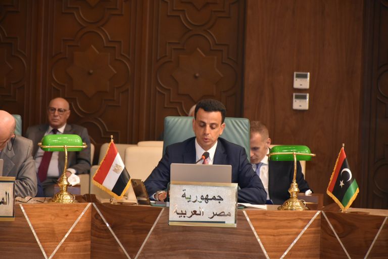 كلمة مصر على لسان نائب مندوبها الدائم جانب من الاجتماع