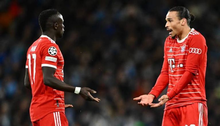 ساديو ماني وليروي ساني ساديو ماني نجم بايرن ميونخ