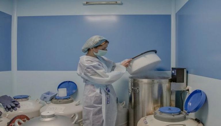 أحد مختبرات الصحة الإنجابية في أوكرانيا