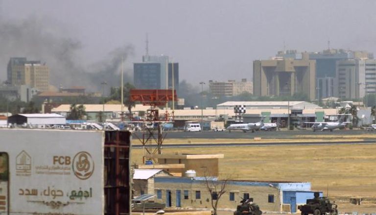 صورة من محيط مطار الخرطوم