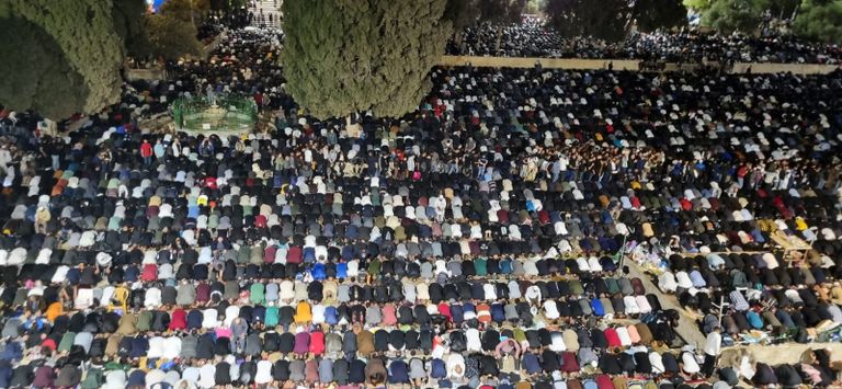 المسجد الأقصى الليلة