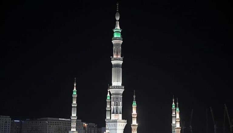 مآذن المسجد النبوي