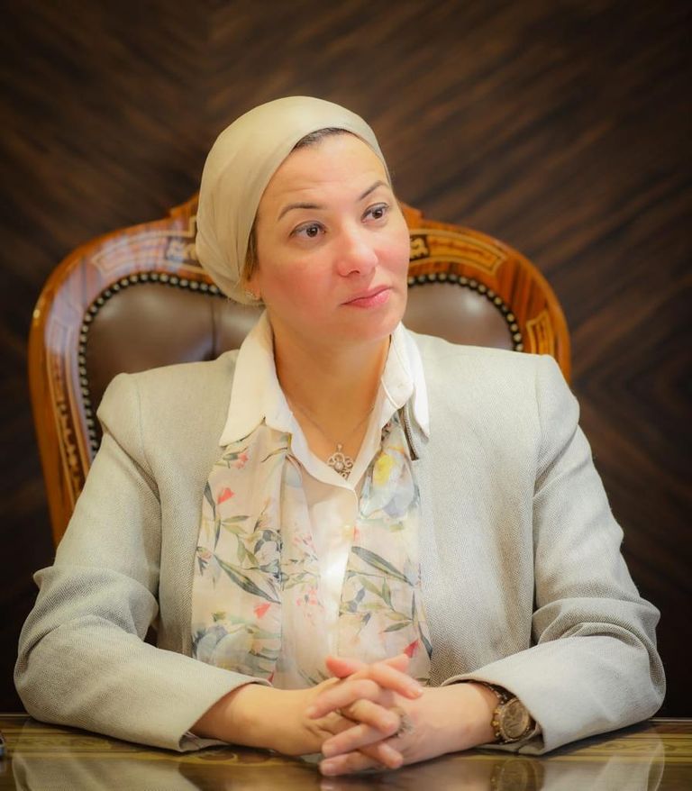 الدكتورة ياسمين فؤاد أثناء حديثها لـ