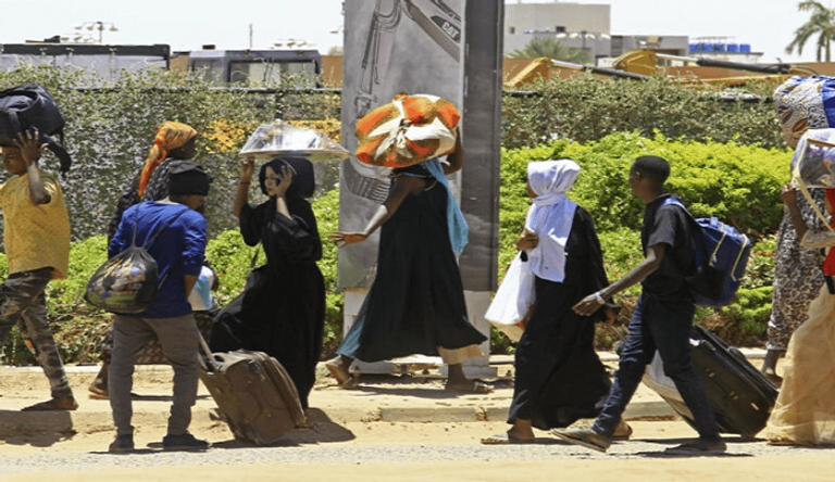 مشهد محزن للعاصمة السودانية الخرطوم - الفرنسية