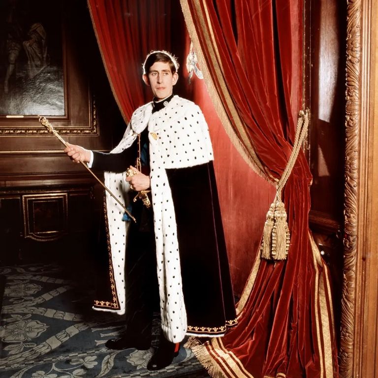 الملك تشارلز قبل تتويجه أميرا لويلز