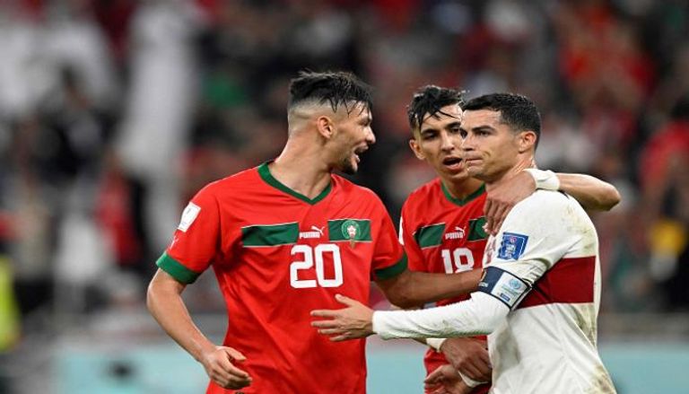 جواد الياميق نجم منتخب المغرب في كأس العالم