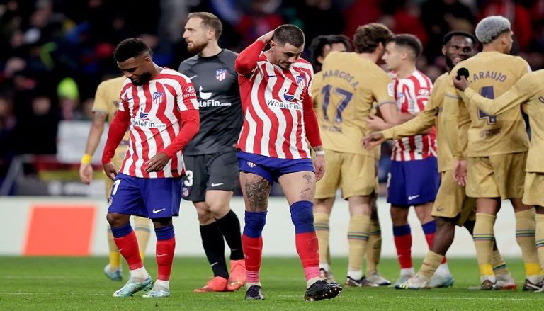 برشلونة ضد أتلتيكو مدريد