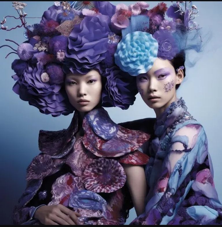 أول عرض أزياء بالذكاء الاصطناعي