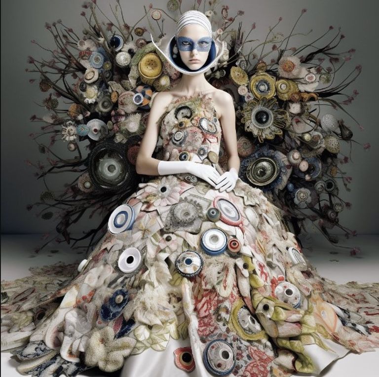 أول عرض أزياء بالذكاء الاصطناعي