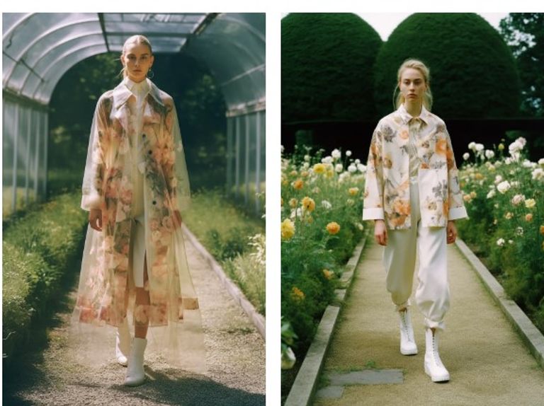 أول عرض أزياء بالذكاء الاصطناعي