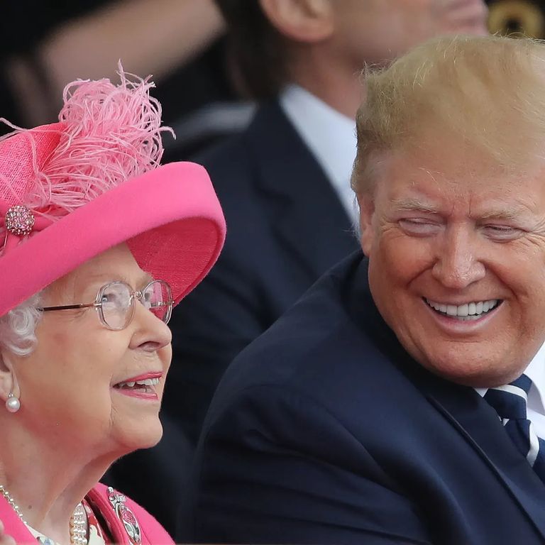 لقاء قديم يجمع ديانا وترامب