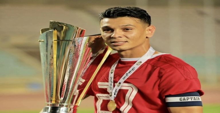 محمد زعبية مهاجم الاتحاد الليبي