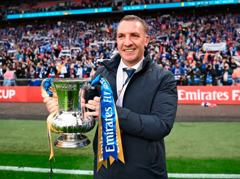 بريندن رودجرز قاد ليستر سيتي للقب كأس إنجلترا