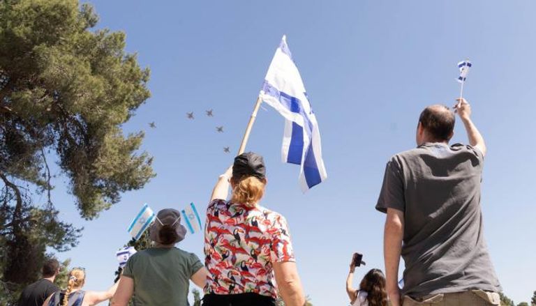 جانب من استعراض عيد الاستقلال في إسرائيل