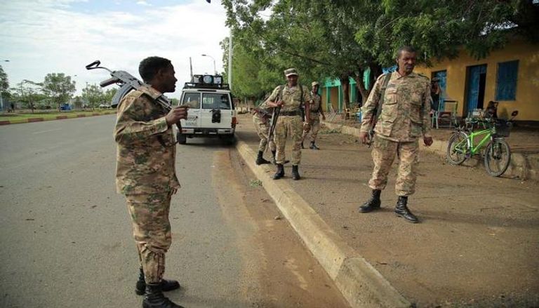 عناصر من الأمن الإثيوبي في أمهرة - رويترز