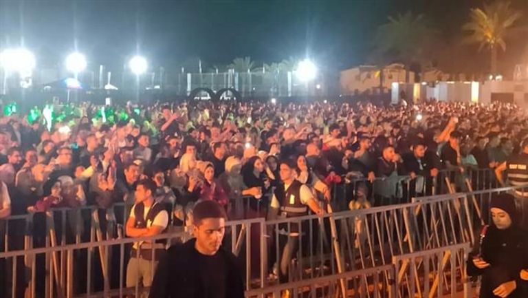 حفل محمد منير في العريش