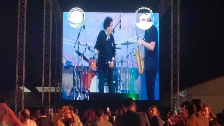 حفل محمد منير في العريش