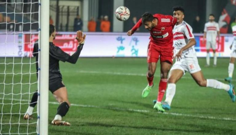 محمود كهربا ضد الزمالك - الدوري المصري