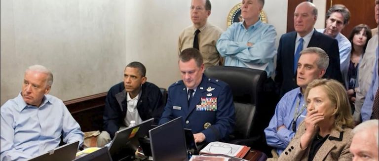 أوباما يتابع مع نائبه ومسؤولين الغارة من البيت الأبيض