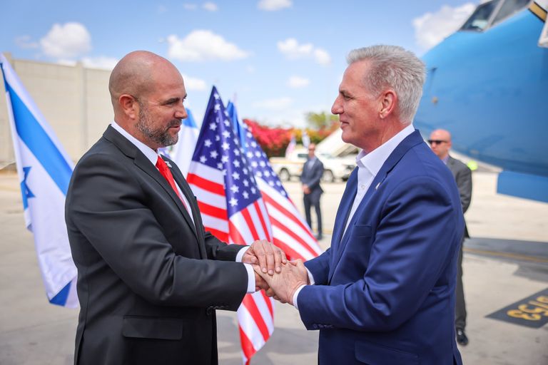 رئيس الكونجرس ورئيس الكنيست اليوم