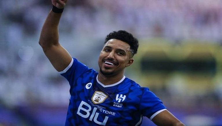 سالم الدوسري لاعب الهلال السعودي