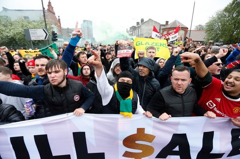 جماهير مانشستر يونايتد