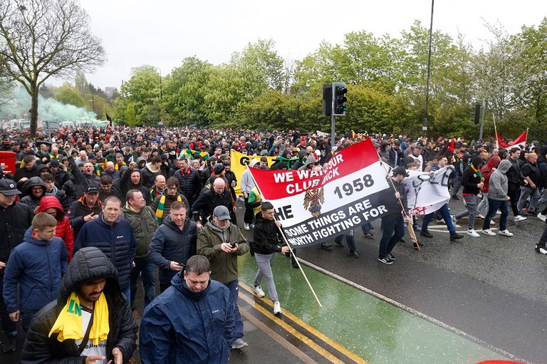 جماهير مانشستر يونايتد