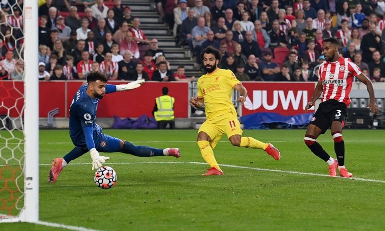 هدف محمد صلاح في شباك برينتفورد آخر ضحاياه من فرق لندن